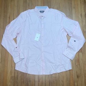 STONE ROSE RED RIVET COLLECTION BUTTON DOWN SHIRT NWT